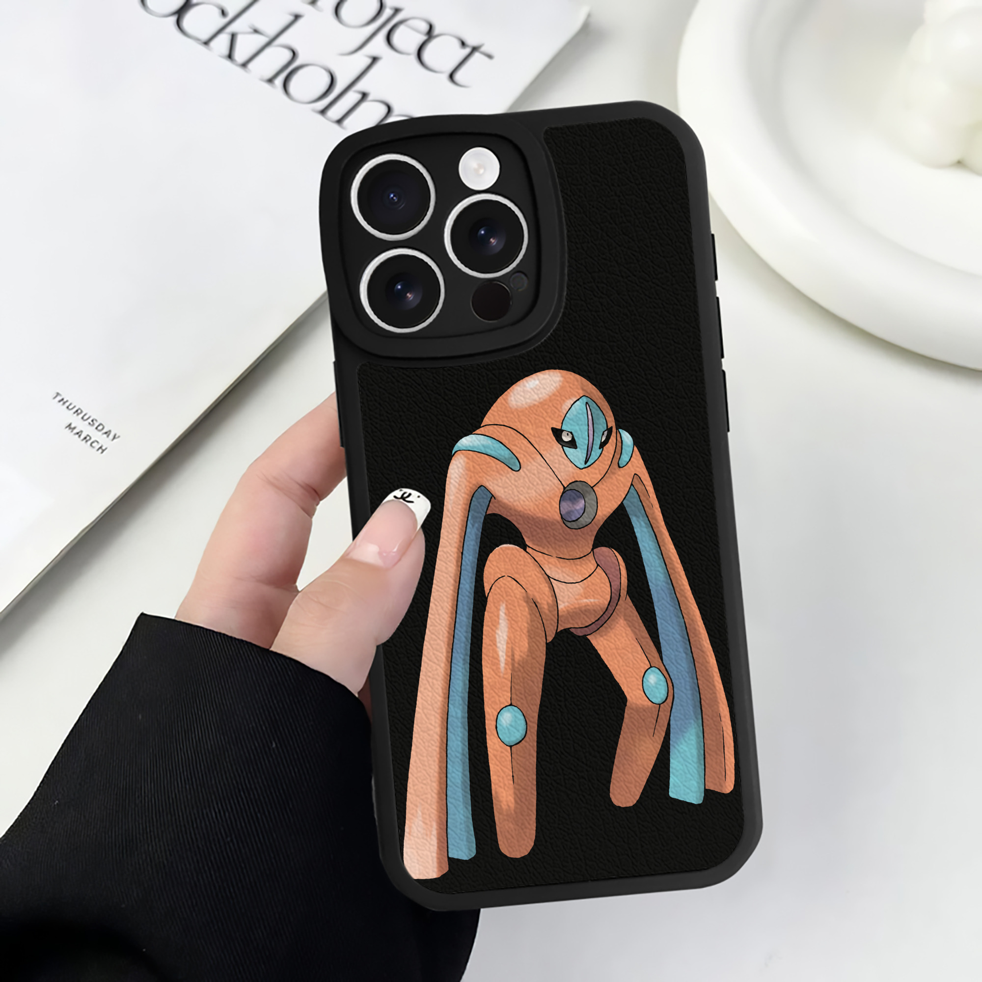 （画像用） ポケットモンスター Pokémon 【iPhone 16シリーズ対応】シリコンスマホケース（レザー調） 材質：シリコン